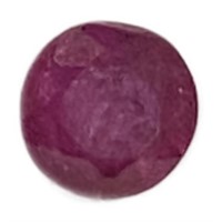 Natural Round .35ct Red Ruby