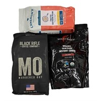 Assorted Ground Coffee Variety Lot