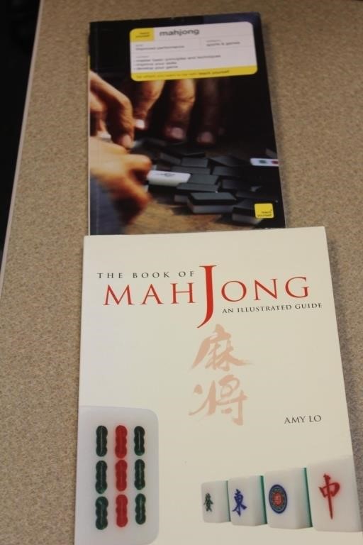 Lot of Softcover Mahjong Books
