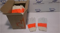 10 pairs Leather Work Gloves (large)
