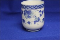 A Blue and White Chinese Cup