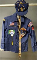 Boy Scout Chief Okemos Council Shirt & Cap