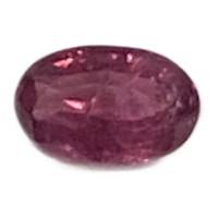 Natural Oval Cut .30ct Red Ruby