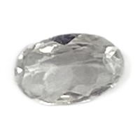Natural Oval Cut .20ct White Topaz