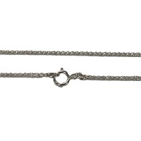 Sterling Silver 24 Inch Cable Chain