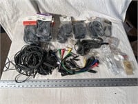 Box of 1/4" Audio Cables