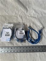 Cat 6, 1’ Ethernet Cables QNTY: 16