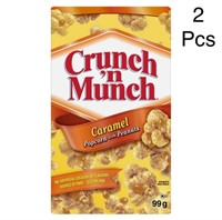 Pack of 2 Crunch N Munch Caramel Popcorn with