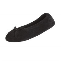 Isotoner Women's Terry Slipper With Bow Sz 5-6