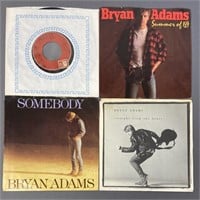 Bryan Adams Vinyl 45 Singles Set of Four