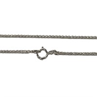 Sterling Silver 16 Inch Cable Chain