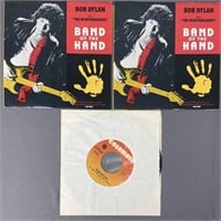Bob Dylan Vinyl 45 Singles Set of Three