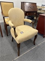 Wheat Design upholstered armchair