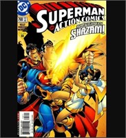 Dc Universe Superman In Action #768 Against Shazam