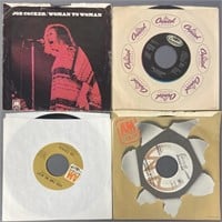 Joe Cocker Vinyl 45 Singles Set of Four
