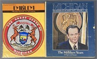 Michigan Seal Sticker & Michigan Magazine
