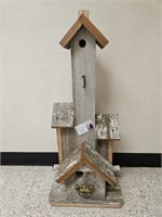 Luvy's Barn Art - Quad bird house