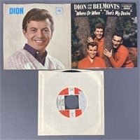 Dion Vinyl 45 Singles Set of Three