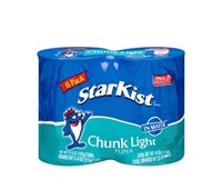 Pack of 8 StarKist Chunk Light Tuna in Water