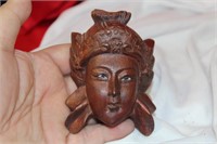 A Carved Chinese Face