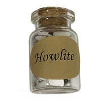 Natural Howlite Mixed Chips Bottle