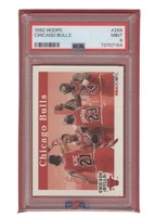 1992 Hoops Chicago Bulls Team #269 Mint 9