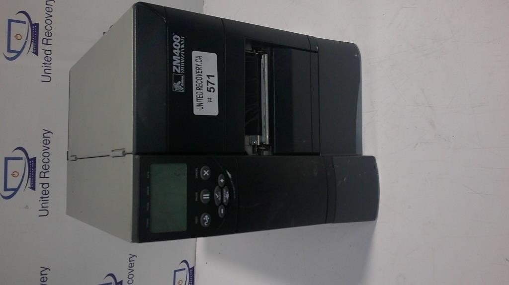 Zebra ZM400 thermal label printer