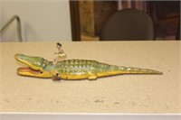 1950's Marx Alligator Tin Toy *****
