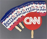 Kerry Edwards Political Fans & CNN Fan