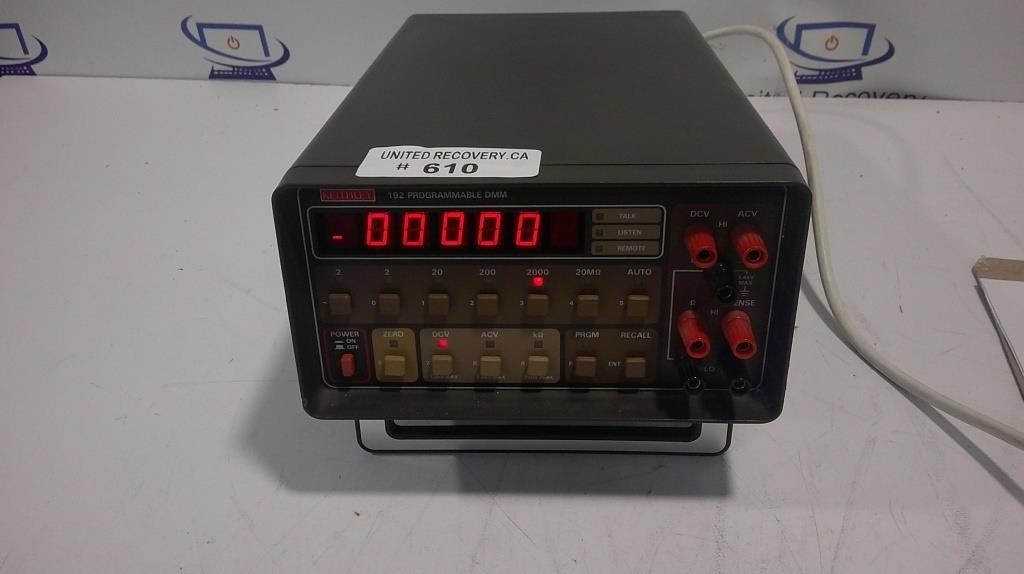 Keithley 192 programmable DMM