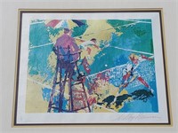 Authentic Leroy Neiman Artist Proof On Canvas COA