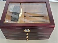 Quality Importers Large Cigar Humidor