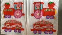 Strawberry Shortcake Pillow Train Pattern