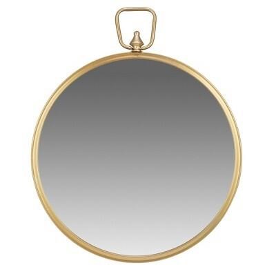 $32  22 Gold Wall Mirror with Decorative Handle