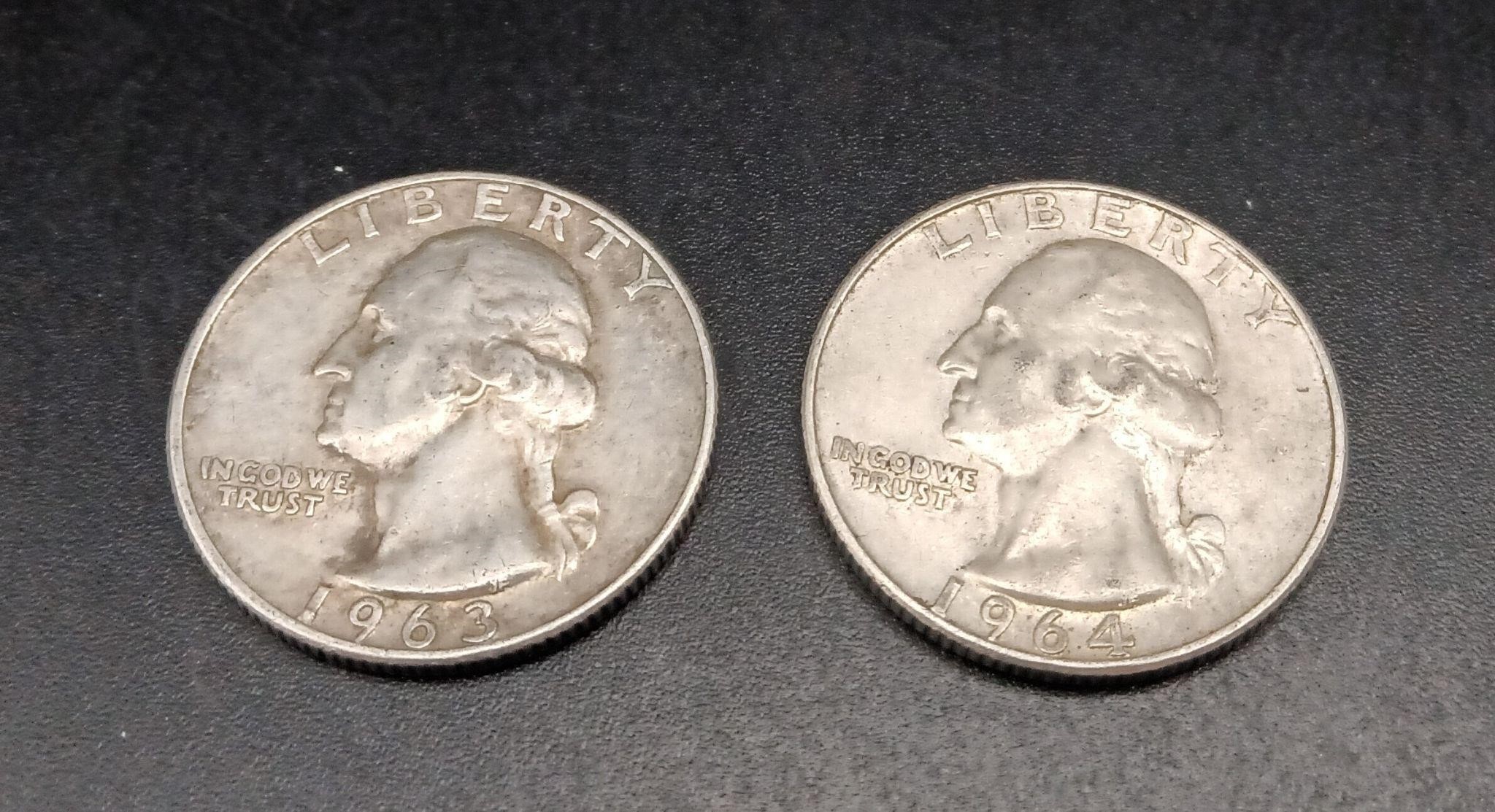 1963 & 1964 Silver Quatres
