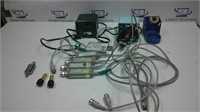 Box of test equipment items