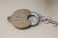 Old Yale Lock with Key