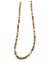 Natural 15.5" Crazy Agate Rondelle Beads