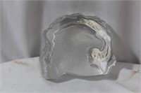 An Eagle Glass Paperweight