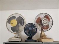 (3) Fans And A Radiator Heater