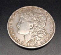 1901 Morgan Silver Dollar (26.7 grams)