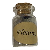 Natural Flourite Mixed Chips Bottle