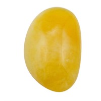 Natural Fancy 22.20ct Yellow Opal Cabochon