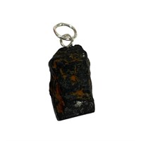Natural Obsidian Raw Pendant