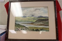 A Watercolour on Caragh Lake