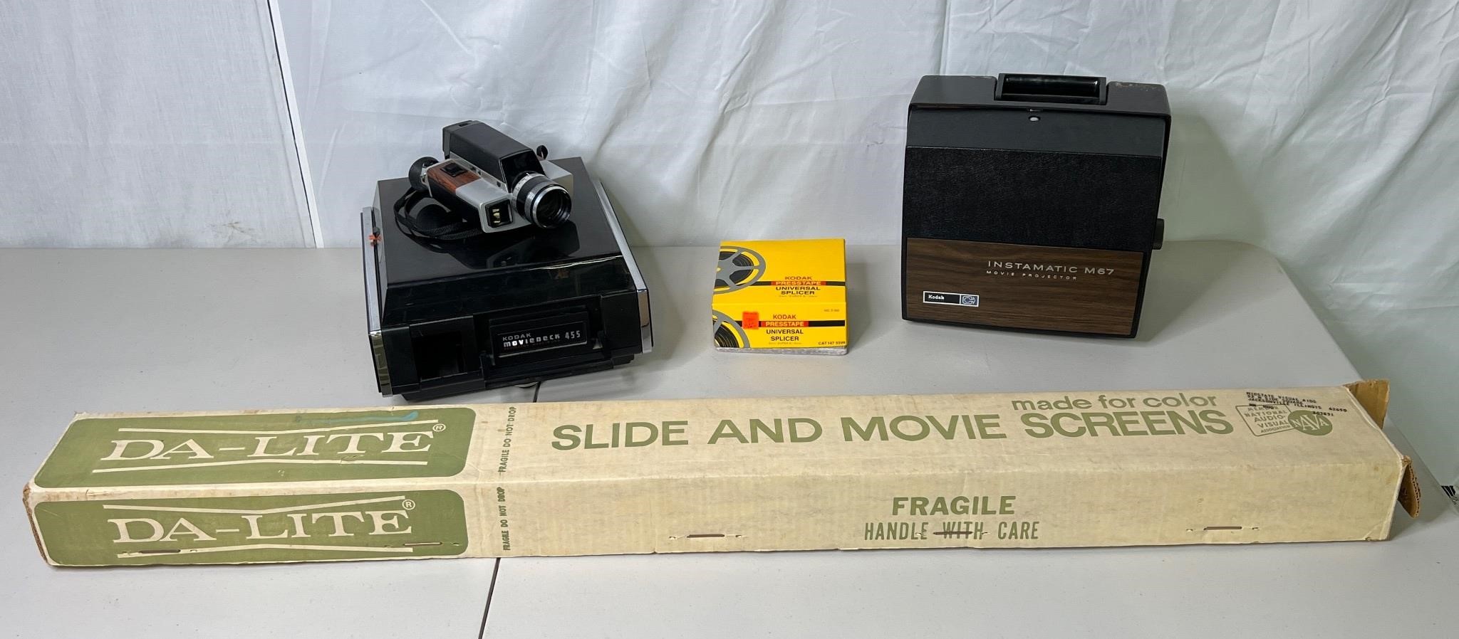 Kodak Movie Camera, Instamatic, Movie Deck & More