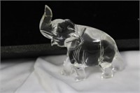 A Chinese Rock Crystal Elephant