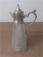SILVER PLATE DECANTER PITCHER