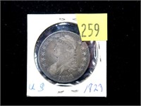 1823 U.S. Capped Bust half dollar, lettered edge