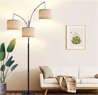 Dimmable Floor Lamp - 3 Lights Arc Floor Lamps for
